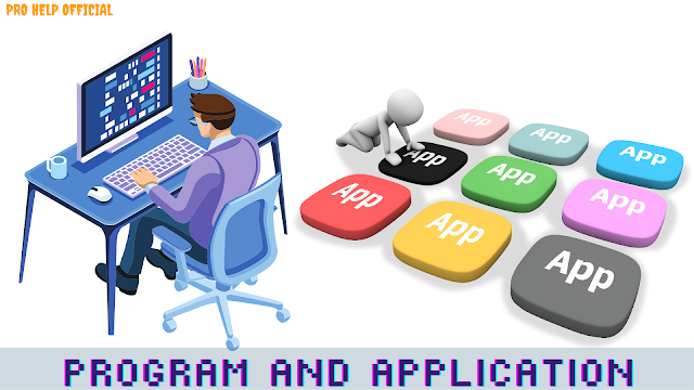 What is meant by app and program difference | Developing programs and ...