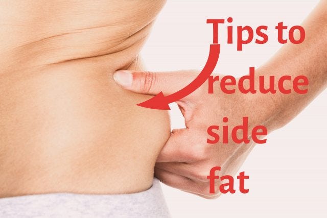How to reduce side fat or Love handles Weight loss Fit Tuber