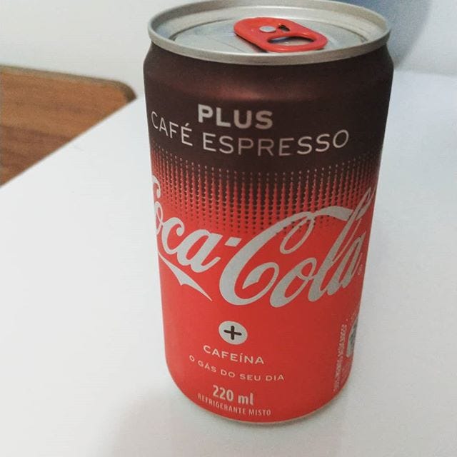 Provando — Coca-Cola Plus Café Espresso, by Thiago Leite