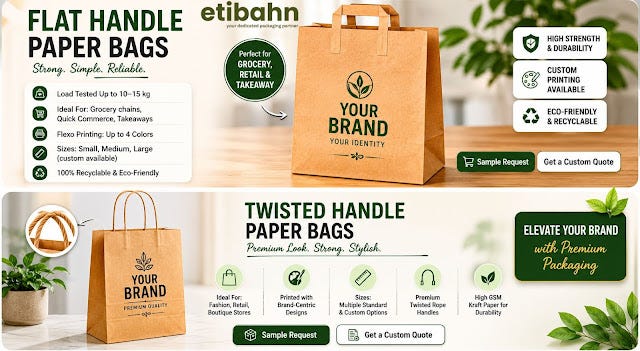 Paper Bag Manufacturer in India: The Complete Buyer’s Guide for Businesses in 2026