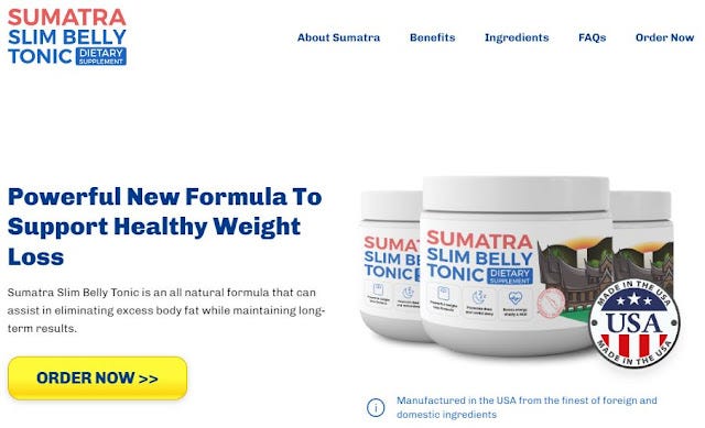 Sumatra Slim Belly Tonic Shed Stubborn Fat And Sculpt Your Ideal Body By Sumatra Slim Belly 4502