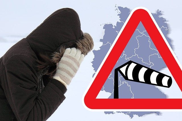 Erneute Sturmwarnung für Nordhessen — Antonia führt zu Einschränkungen im ÖPNV