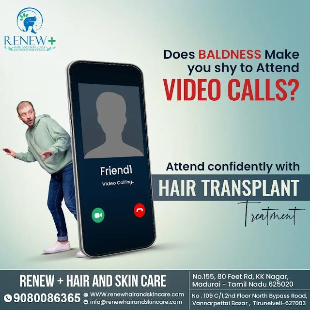 Are You Suffering From Heavy Hair Loss Problem By Renewhairskincare