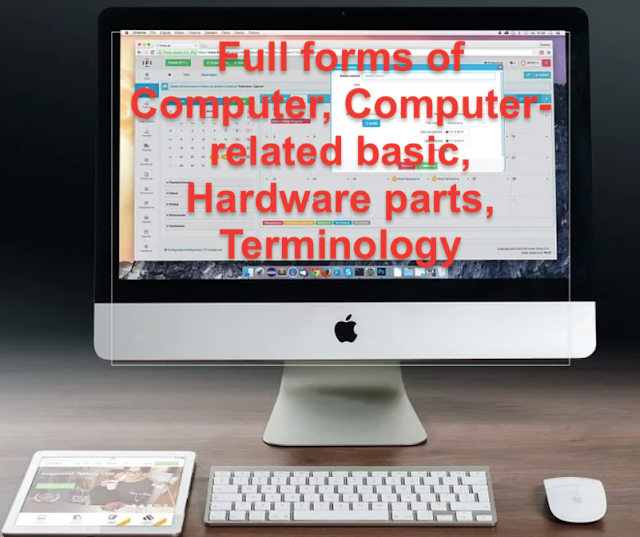 Full forms of Computer and Computerrelated Full full forms basic