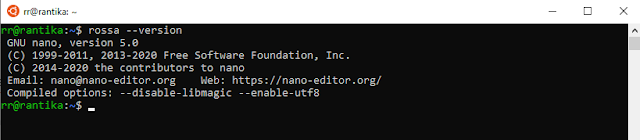 How to make “nano” code editor to be named as “rossa” (plus with HySS syntax highlighting)