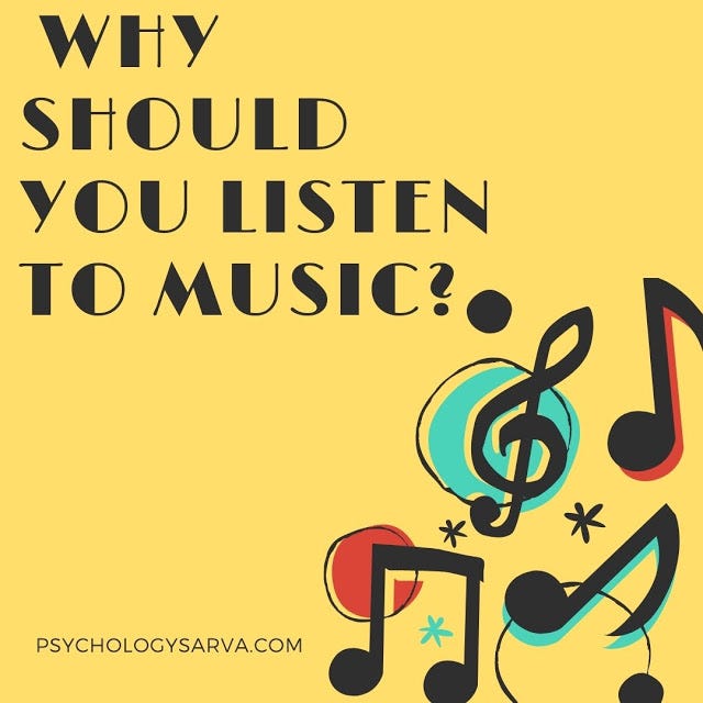 Why should you listen to Music?. Music a most entertaining thing… by