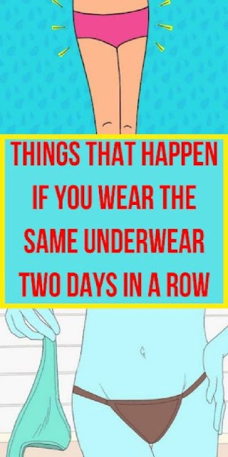 What Happens When You Wear The Same Underwear For Two Consecutive
