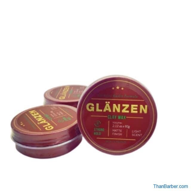 Sáp Vuốt Tóc Glanzen Clay Wax 60g chính hãng giảm giá 20% còn #299k Link mua sả