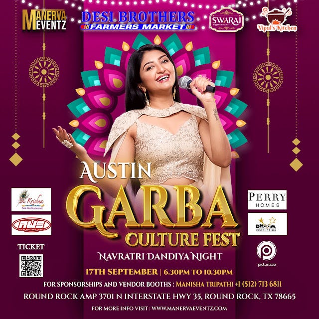 Garba Culture Fest — Bhoomi Trivedi by Eventzmanerva Medium