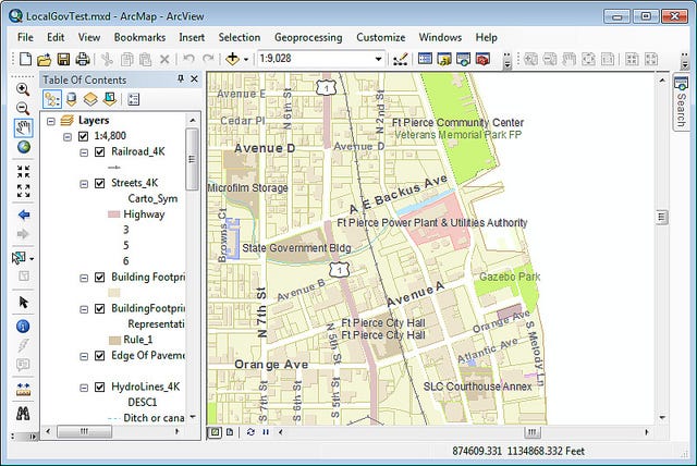 arcgis map templates