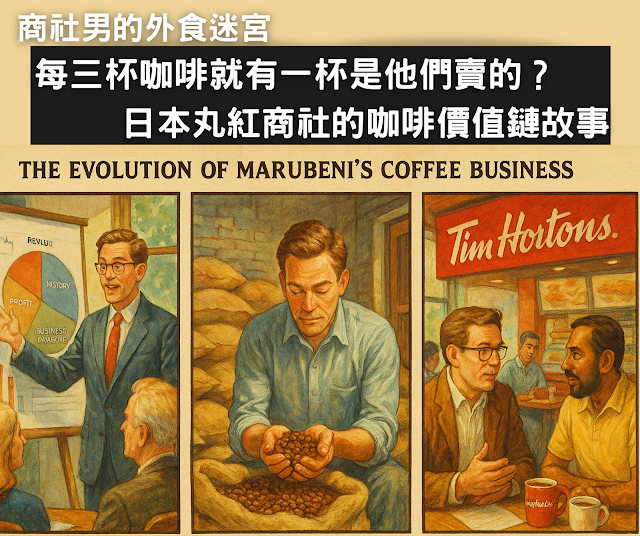 每三杯咖啡就有一杯是他們賣的？日本商社的咖啡價值鏈故事