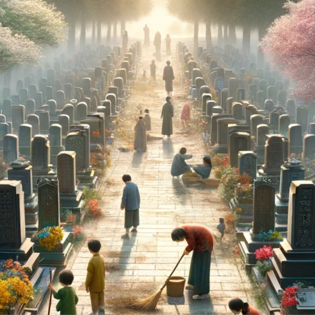 Qingming Festival. A Time of Remembrance and Renewal by Festive