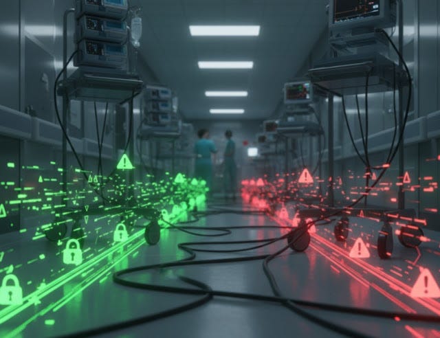 When Medical Devices Become Gateways: Why Healthcare Cybersecurity Starts on the Floor