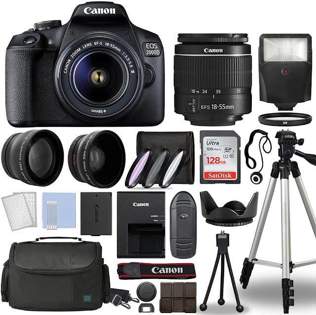 MASTERING PHOTOGRAPHY WITH THE CANON EOS 2000D / REBEL T7 DIGITAL SLR  CAMERA, by GoCreative