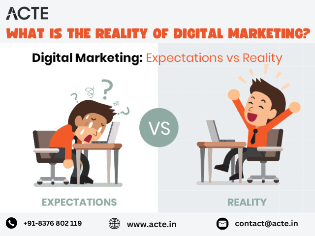 What is the reality of Digital Marketing?- ACTE Technologies.