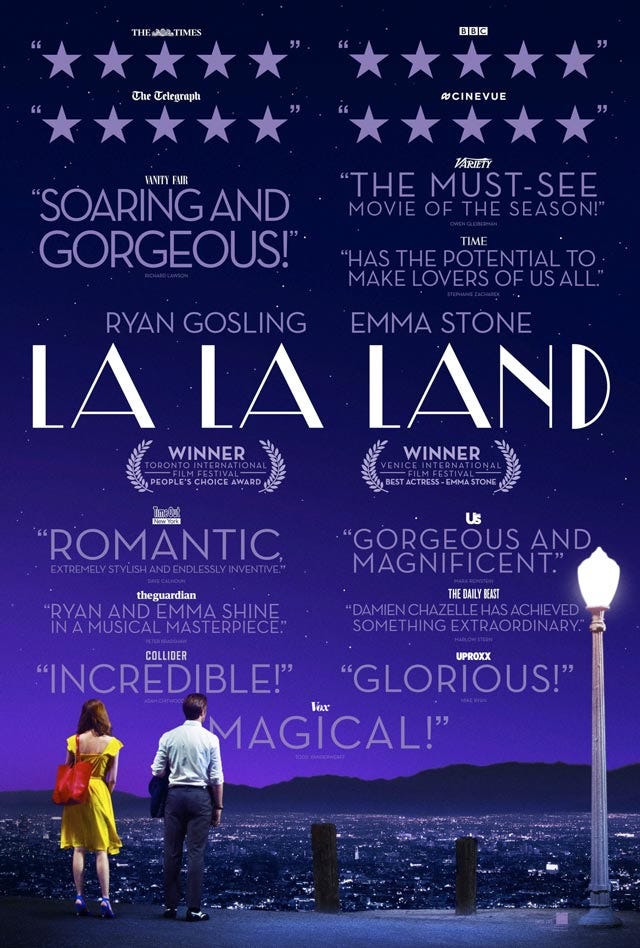 La la land box office deals