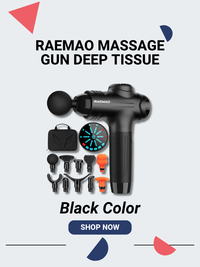 Unleash the Power of RAEMAO Massage Gun Deep Tissue for Athletes by