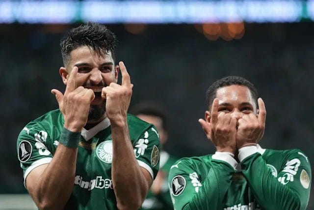 Palmeiras, Copa Libertadores winners in 2020 and 2021, took on Argentina’s River Plate in the tie of this year’s quarter finals
