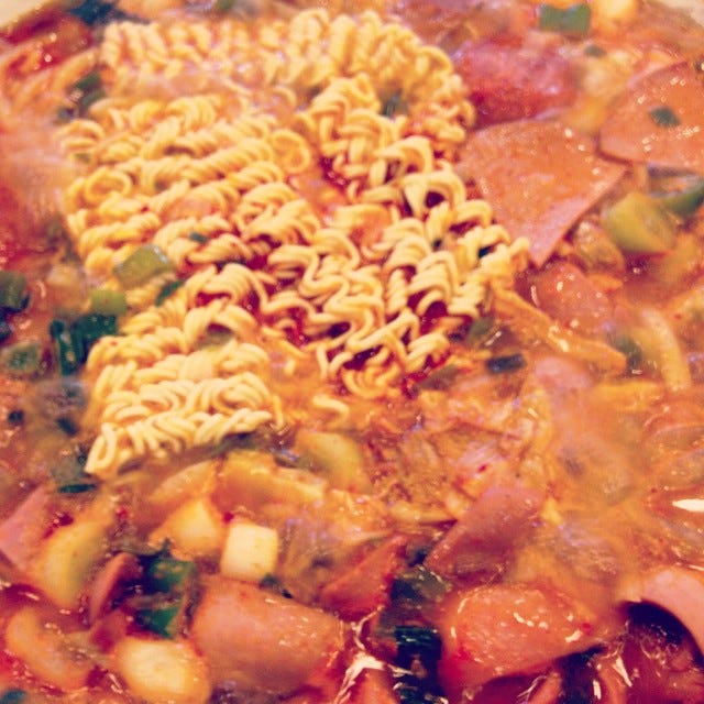 Necessity to Comfort: Korean Army Base Stew