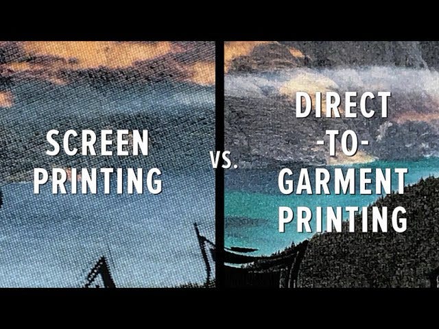 Dtg Vs Screen Printing Which T Shirt Printing Method Is Best For Your