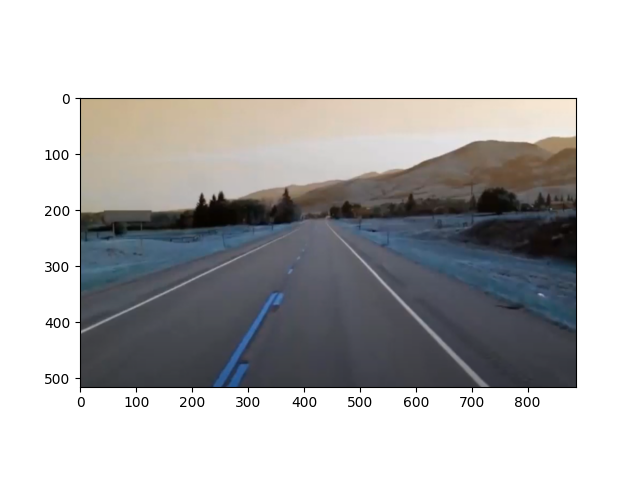 Lane Detection using OpenCV. #Sample image: The road image we use… | by ...