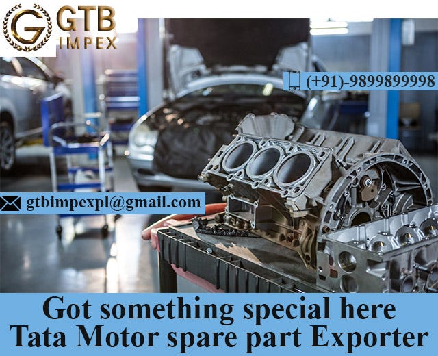 Best Tata Motor Exporter spare parts Delhi by sparepart india Medium