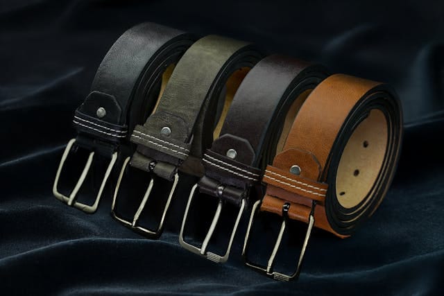 Belts made with top grain leather often pay for themselves compared to bottom cut products by offering years of service without need of replacement. (Photo by Shivam Patil via Pexels)