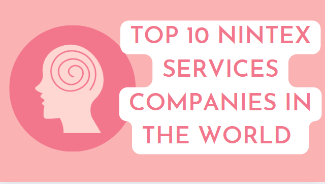 Top 10 Nintex Services Companies in the World in 2