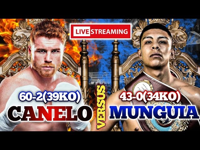 Live fREE to Air Canelo v Munguia Boxing stream TV by Live fREE to