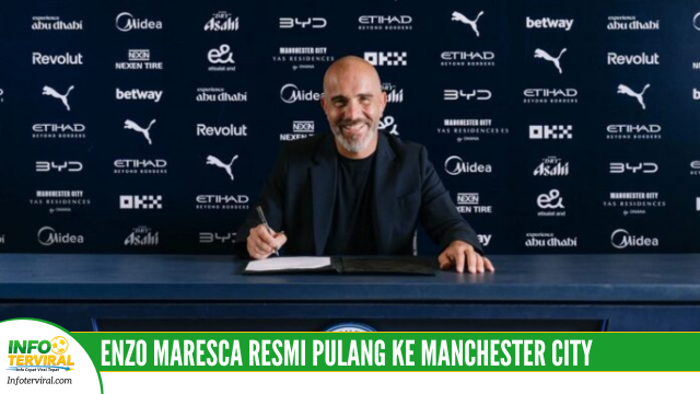 Maresca Manajer Manchester City Resmi Gantikan Pep Guardiola