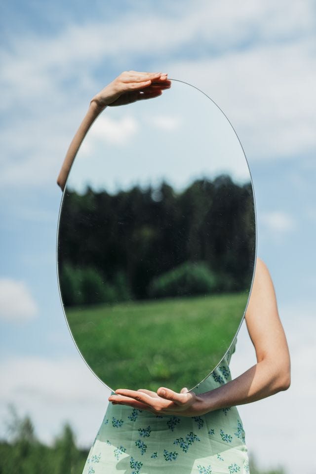 What do you see when you look in the mirror?