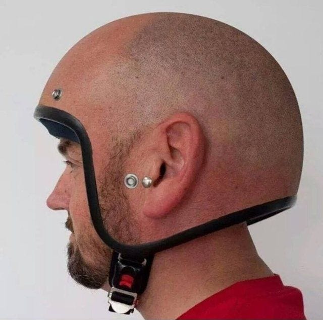 The Ultimate Aero Helmet is your Bald Head! Who Knew! | by Alex Fastfitness  | Fastfitnesstips | Medium