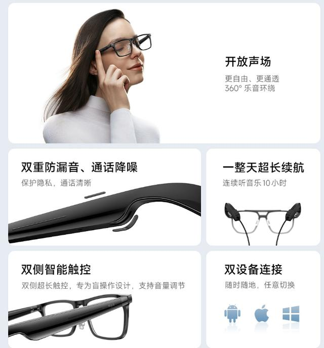 Instead of AR/VR, Xiaomi Releases Intelligent Audio Glasses | by Electrend  | Medium