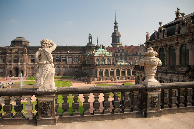 Zwinger Palace in Dresden, Germany