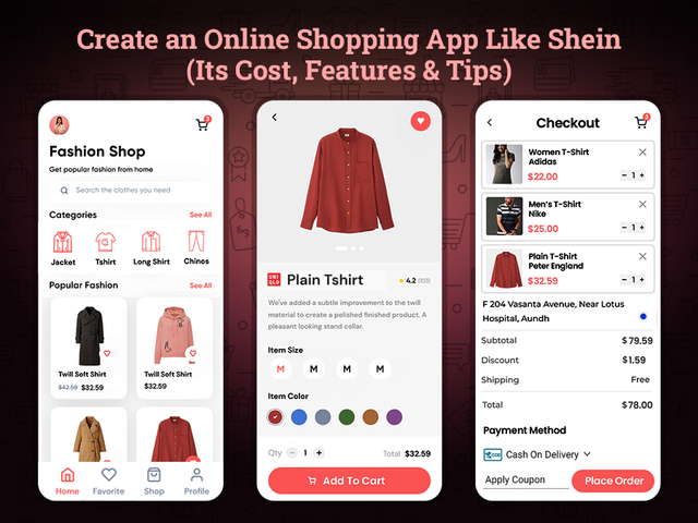 Create An App Like Shein: Its Cost, Features, and Tips