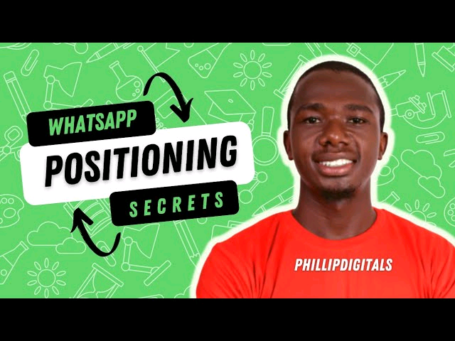 WhatsApp positioning is crucial in today’s digital landscape. It serves as a vital communication 