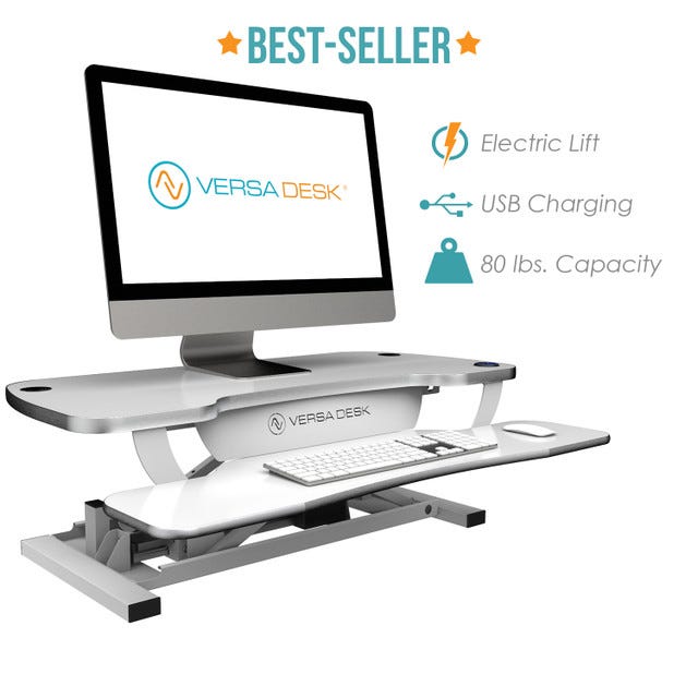 Discover the Ultimate Standing Desk Converter for a Healthier Office Life in 2023 by Versadesk