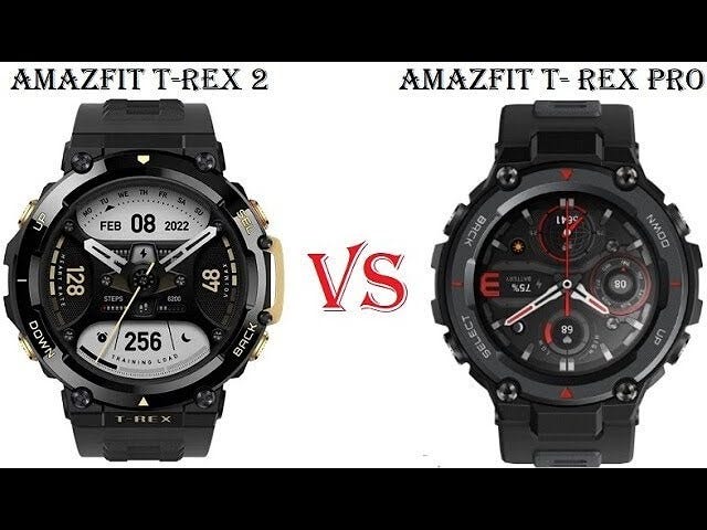 Aamzfit T Rex Pro Vs T Rex 2. Amazfit products are manufactured and…, by  Xcessories Hub