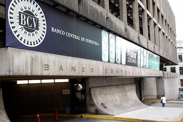 El Banco Central de Venezuela, su tragedia.
