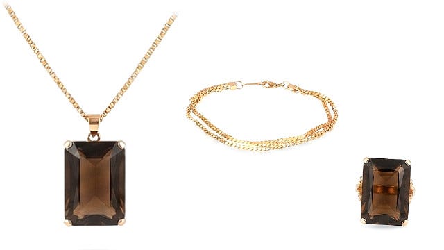 <Old 5②> Total of 3 items (bracelet changed to a double-strand design): I consolidated the selection into these three minimalist pieces.