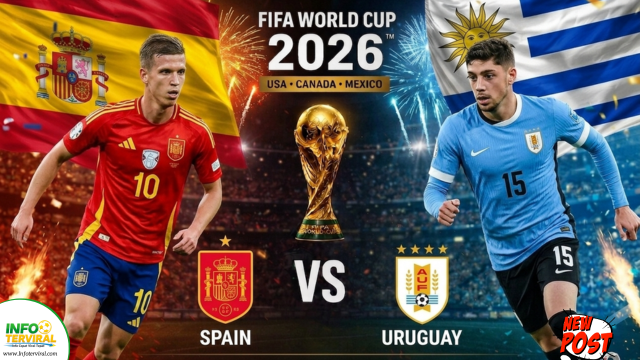 Pertarungan Mantan Juara Dunia: Prediksi Uruguay vs Spanyol di Estadio Akron