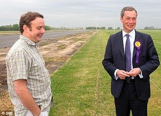 cigarette nigel farage plane crash Nigel Farage: The Luckiest Man Alive | by Eric Arthur Blair
