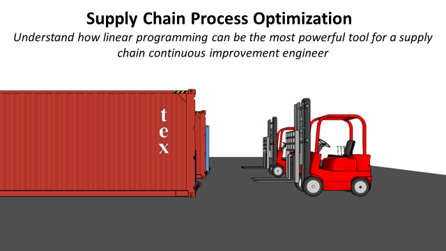 Supply Chain Process Optimization using Linear Programming | Towards Data  Science