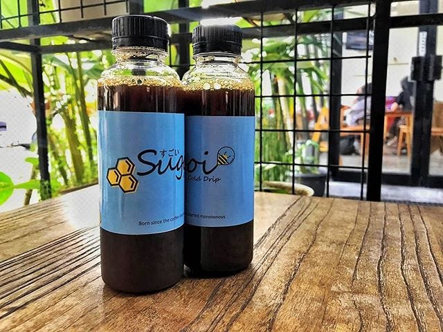 Sugoi : Guncangan untuk colddrip monoton.