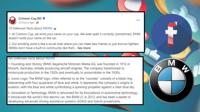 Why Is The BMW Tag Viral On Facebook? | by Seikh Suraj | Medium