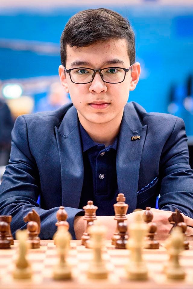 2700chess on X: 🇺🇿 17 y/o Abdusattorov (Rapid 2671.4, World #45 ↑111)  wins the World Rapid Championship with 9.5/13. There is his win vs Carlsen  from R10 and Rapid Top-25 list