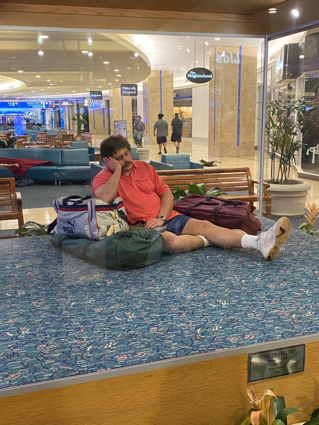 How I Met ‘Sleeping Traveler’ at Orlando Airport by Rubaiyat Rahman