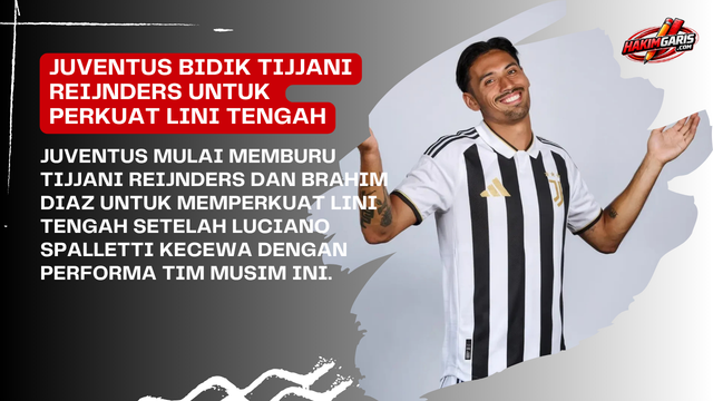 Juventus Bidik Tijjani Reijnders dan Brahim Diaz untuk Perkuat Lini Tengah