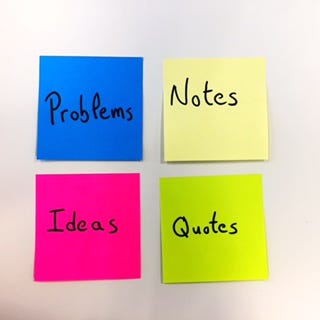 5 Basics rules to use Post its, and use them well., by Beatriz Horcajo, .dsgnrs.
