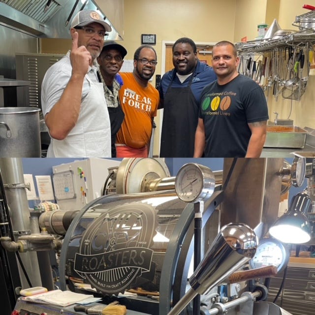 Food Truck Startup Journal Entry #12 “Learning from the Oliver Gospel Mission Kitchen and Roastery”